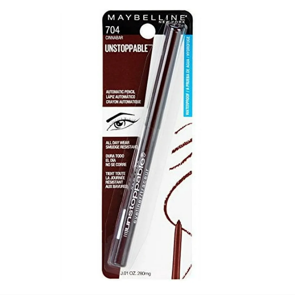 Maybelline Unstoppable Mechanical Eyeliner Pencil, 704 Cinnabar